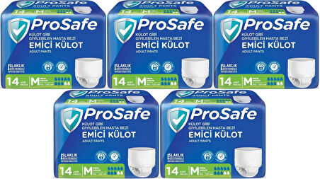 Prosafe Emici Külot Hasta Bezi M - Orta - Medium 70 Adet (5PK*14)