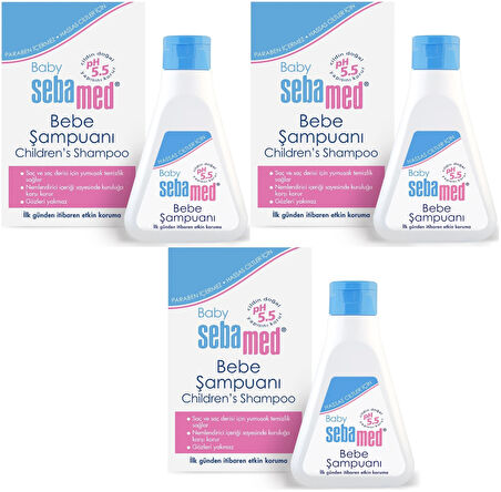 Sebamed Bebek Şampuanı 250ML (3 Lü Set)