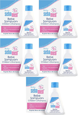 Sebamed Bebek Şampuanı 250ML (5 Li Set)