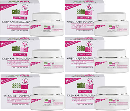 Sebamed Kırışık Karşıtı Dolgunlaştırıcı Antı-Ageıng Krem 50ML (6 Lı Set)