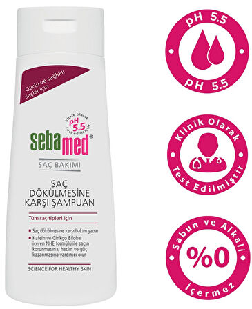 Sebamed Şampuan 400ML Saç Dökülmesine Karşı (Tüm Saç Tipleri için) (6 Lı Set)