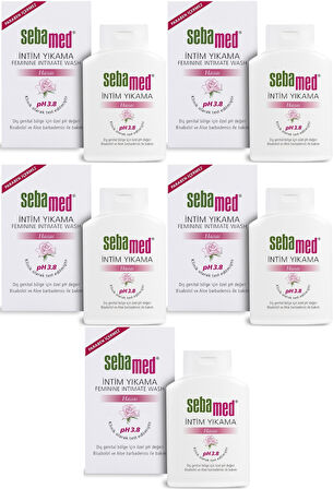 Sebamed İntim Likit 200ML (Genital Bölge Temizleyici) (5 Li Set)