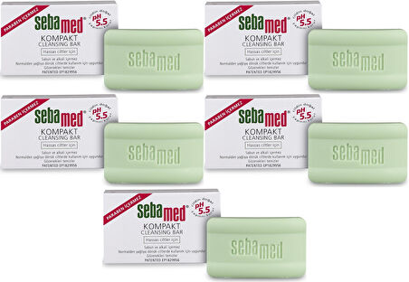 Sebamed Sabun Kompakt Hassas Cilt 100GR (5 Li Set)