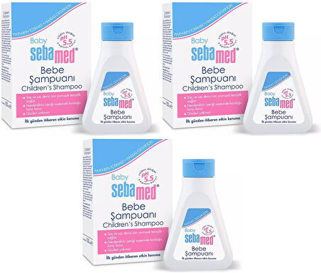 Sebamed Bebek Şampuanı 150ML Yeni Doğan (3 Lü Set)