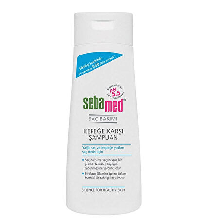 Sebamed Şampuan 400ML Kepeğe Karşı ve Yağlı Saç Tipleri için (5 Li Set)