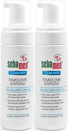 Sebamed Clear Face Yüz Temizleme Köpüğü 150ML (2 Li Set)