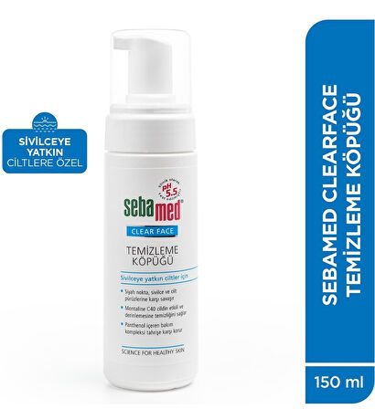 Sebamed Clear Face Yüz Temizleme Köpüğü 150ML (4 Lü Set)