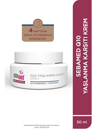 Sebamed Q10 Yaşlanma ve Kırışıklık Karşıtı Koruyucu Anti-Age Krem 50ML (2 Li Set)