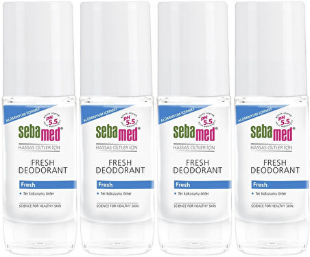 Sebamed Roll-On 50ML Fresh (4 Lü Set)