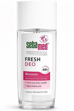 Sebamed Deodorant Sprey 75 ML Fresh Blossom (4 Lü Set)