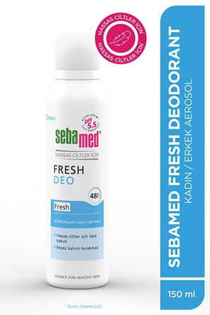 Sebamed Deodorant Aerosol 150 ML Fresh (4 Lü Set)