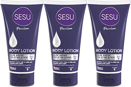 Sesu Vücut Losyonu 175ML (Body Lotıon) (3 Lü Set)