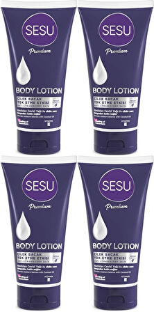 Sesu Vücut Losyonu 175ML (Body Lotıon) (4 Lü Set)