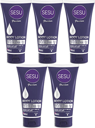 Sesu Vücut Losyonu 175ML (Body Lotıon) (5 Li Set)