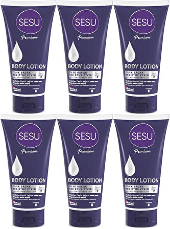 Sesu Vücut Losyonu 175ML (Body Lotıon) (6 Lı Set)