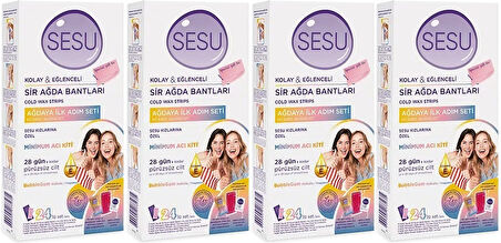 Sesu Sir Ağda Bandı 24 Lü Pk (Ağdaya İlk Adım Serisi) (4 Lü Set)
