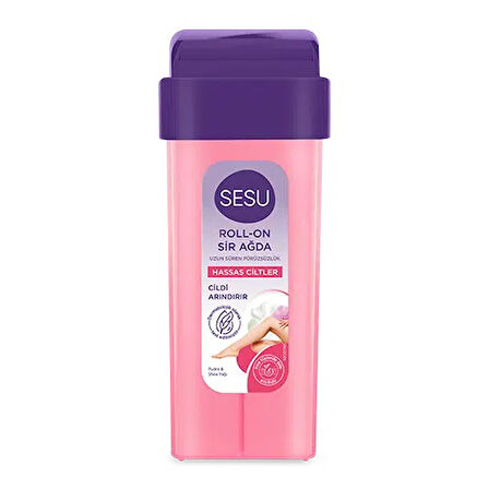 Sesu Roll-On Sir Ağda 100ML Pembe Hassas Cilt (4 Lü Set)
