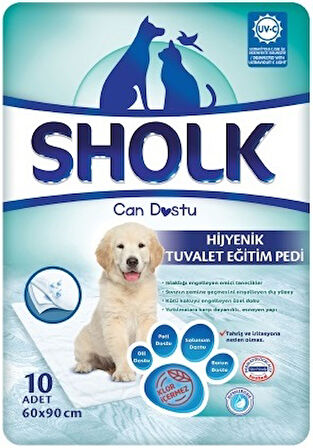 Sholk Evcil Hayvan Tuvalet Çiş Eğitim Pedi 60*90CM 50 Adet (5PK*10)