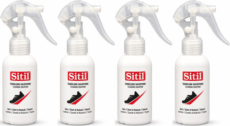Sitil Ayakkabı Temizleme Solüsyonu 100 ML (Sneaket - Deri - Süet - Nubuk - Kumaş) (4 Lü Set)