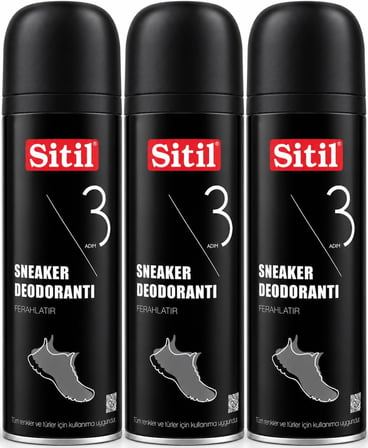 Sitil Sneaker Ayakkabı Deodorantı 150 ML (3 Lü Set)