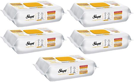 Sleepy Easy Clean Yüzey Temizlik Havlusu 100 Yaprak Arap Sabunlu Plstk Kapak (5 Li Set) 500 Yaprak