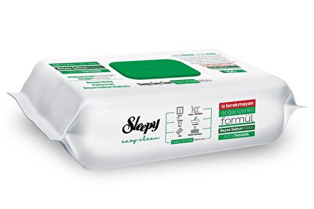 Sleepy Easy Clean Yüzey Temizlik Havlusu (Karma 8 Li Set) (Beyaz Sabun/Arap Sabun/Çamaşır Suyu/Mop)