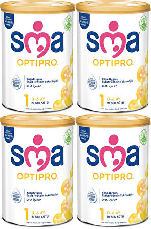 Sma Optipro 800GR No:1 Bebek Sütü (0-6 Ay) (4 Lü Set)