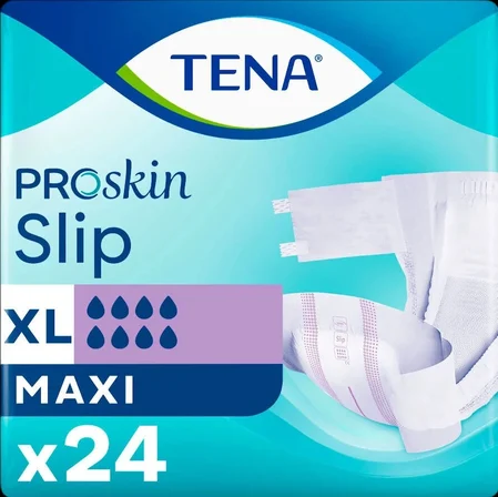Tena Proskin Slip Maxi Bel Bantlı Yetişkin Bezi XL - Ekstra Large - Extra Large 48 Adet