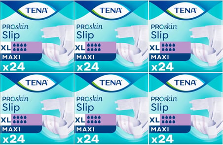 Tena Proskin Slip Maxi Bel Bantlı Yetişkin Bezi XL - Ekstra Large - Extra Large 144 Adet