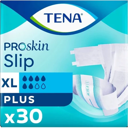 Tena Proskin Slip Plus Bel Bantlı Yetişkin Bezi XL - Ekstra Büyük - Extra Large 90 Adet