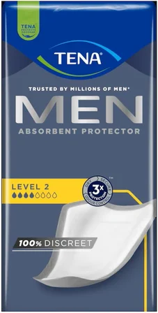 Tena Men Emici Koruma Level 2 Erkek Mesane Pedi 180 Adet