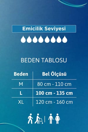 Tena Proskin Pants Maxi Emici Külot Yetişkin Bezi L - Büyük - Large 90 Adet