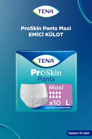 Tena Proskin Pants Maxi Emici Külot Yetişkin Bezi L - Büyük - Large 120 Adet