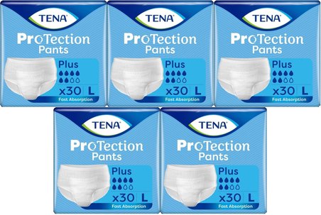 Tena ProTection Pants Plus Emici Külot Yetişkin Bezi L - Büyük - Large 150 Adet