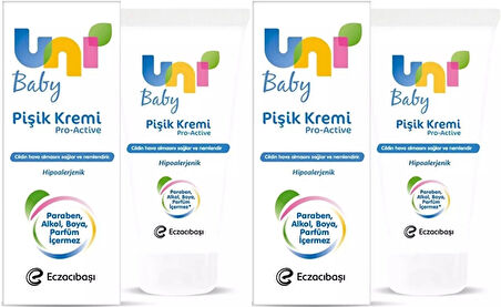 Uni Baby Pişik Kremi 75ML (2 Li Set)