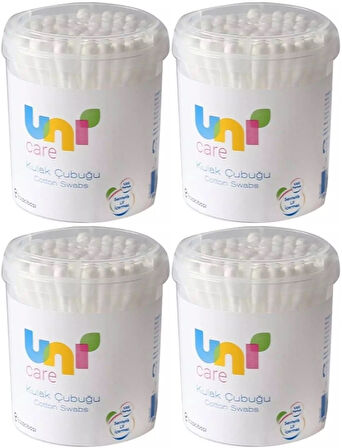 Uni Baby Kulak Temizleme Çubuğu 200 Adet (4 Lü Set)