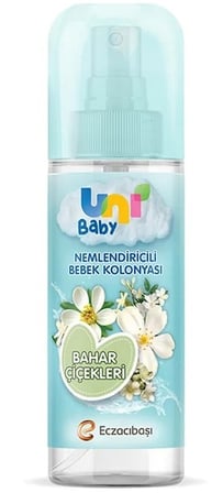 Uni Baby Bebek Kolonyası 150ML Nemlendiricili - Bahar Çiçekleri (2 Li Set)