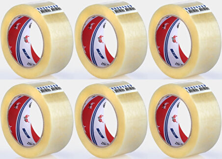 Ve-Ge Koli Bandı / Bant FİL 1 . Kalite 100 Metre (45mm*100 Metre) (6 Lı Set)