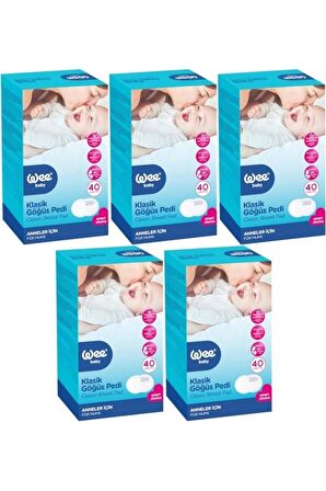 Klasik Göğüs Pedi (40 LI) 200 Adet (5PK*40)