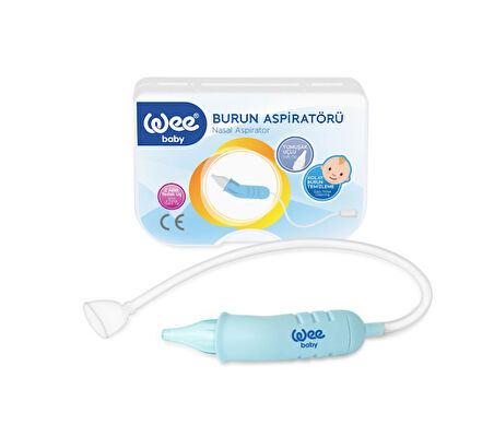 Wee Baby Burun Aspiratörü Nasal (Yeni Saklama Kabı Kutulu) (6 Lı Set) (WEE162)