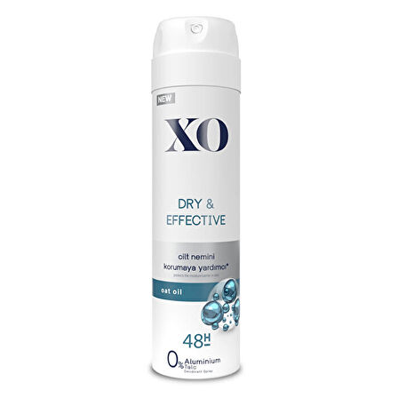 XO Deodorant 150ML Women-Kadın Dry & Effective (2 Li Set)