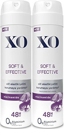 XO Deodorant 150ML Women-Kadın Soft & Effective (2 Li Set)