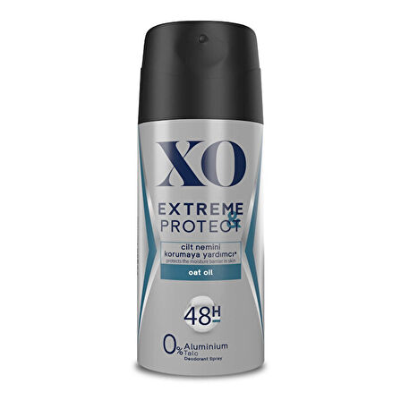 XO Deodorant 150ML Men-Erkek Extreme & Protect (2 Li Set)