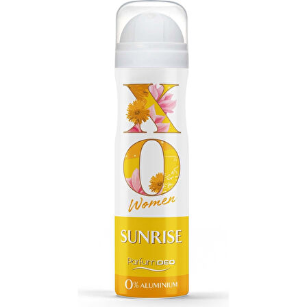 XO Deodorant 150ML Women-Kadın Sunrise (4 Lü Set)