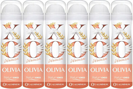 XO Deodorant 150ML Women-Kadın Olıvıa (6 Lı Set)