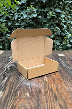 15x10x4cm Kilitli Kraft Kutu 25 Adet