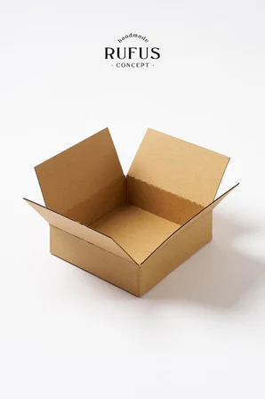 14x14x4cm Kraft Koli 25 Adet