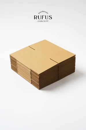 14,5x14,5x10cm Kraft Koli 25 Adet