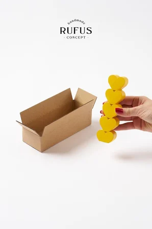 16x6x4cm Kraft Koli 25 Adet