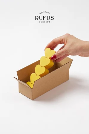 16x6x4cm Kraft Koli 25 Adet